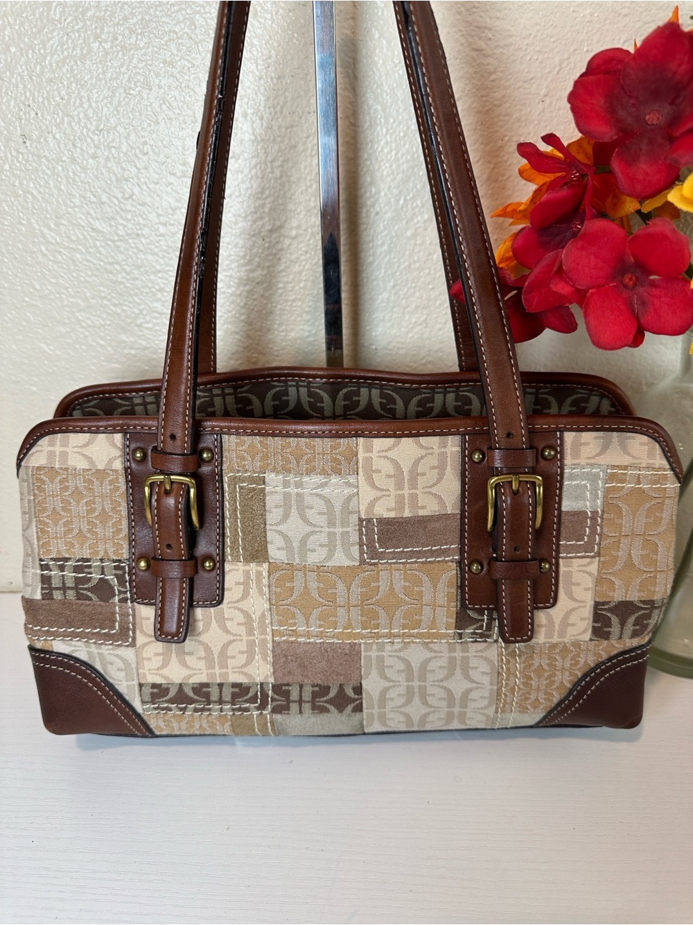 Fossil Vintage Patchwork Shoulder Bag - Picture 3 of 12